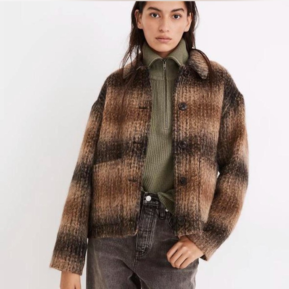 Madewell Kenwick Jacket in Plaid size S